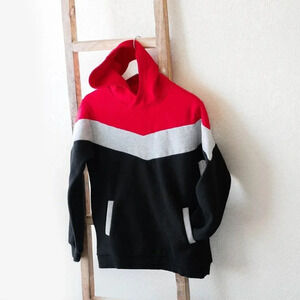 BIG KIDS BOYS COLORBLOCK HOODIE WITH POCKETS SZ 12
